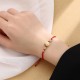 Lucky Jade Money Bag Bracelet