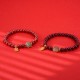 Dragon Year Cinnabar Hetian Jade Ruyi Bracelet Dragon Year Cinnabar Hetian Jade Ruyi Bracelet