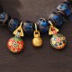 Gold Swallowing Beast Liuli Glass Bead Fortune Bracelet Gold Swallowing Beast Liuli Glass Bead Fortune Bracelet
