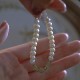 14K Gold Plated Pearl Hetian Cyan Jade Sincerity Bead Bracelet 14K Gold Plated Pearl Hetian Cyan Jade Sincerity Bead Bracelet