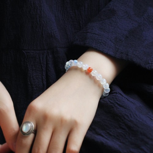 Moonstone Calm Healing Positive Bracelet Moonstone Calm Healing Positive Bracelet