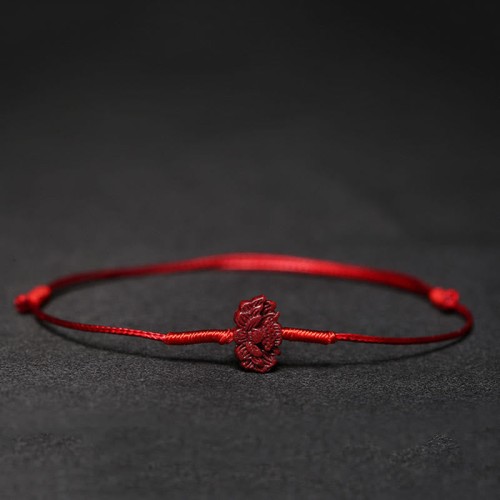 Handmade Plum Blossom PiXiu Lotus Koi Fish Bracelet Handmade Plum Blossom PiXiu Lotus Koi Fish Bracelet