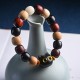 Ebony Wood Cat Engraved Protection Bracelet