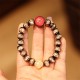 Swallowing Beast Family Wealth Thangka Bracelet