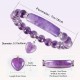 Quartz Heart Healing Beads Bracelet Quartz Heart Healing Beads Bracelet