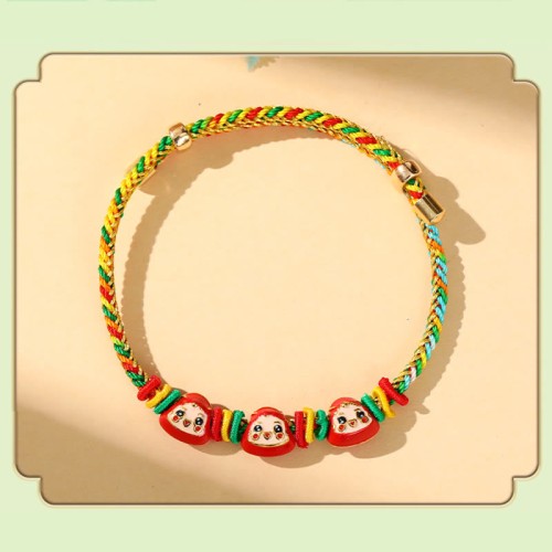 Colorful Rope Zongzi Pattern Luck Bracelet Colorful Rope Zongzi Pattern Luck Bracelet