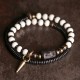 Yak Bone Ebony Wood Copper Strength Bracelet Yak Bone Ebony Wood Copper Strength Bracelet