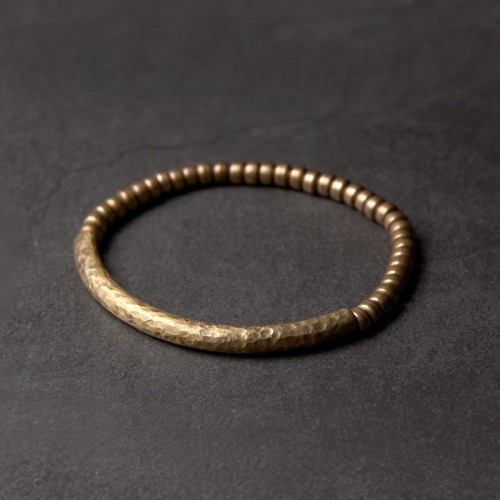 Copper Brass Bead Luck Wealth Bracelet Copper Brass Bead Luck Wealth Bracelet