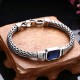 Blue Acrylic Dragon Keel Wealth Bracelet