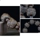 Ebony Wood Arhats Lotus Dragon Balance Bracelet