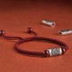 925 Silver 12 Chinese Zodiac Cinnabar String Bracelet 925 Silver 12 Chinese Zodiac Cinnabar String Bracelet