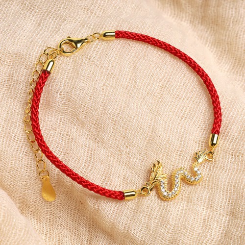 Dragon Auspicious Golden Luck Bracelet Dragon Auspicious Golden Luck Bracelet