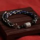 925 Sterling Silver Koi Fish Reincarnation Knot Bracelet 925 Sterling Silver Koi Fish Reincarnation Knot Bracelet