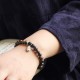 Vietnam Qinan Agarwood Turquoise Balance Strength Bracelet Vietnam Qinan Agarwood Turquoise Balance Strength Bracelet