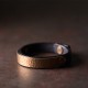 Vintage Handmade Copper Brass Leather Wealth Bracelet Vintage Handmade Copper Brass Leather Wealth Bracelet