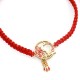 Handmade Lotus Koi Fish Lucky Red Bracelet Handmade Lotus Koi Fish Lucky Red Bracelet