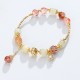 Colorful Rutilated Quartz Cat Eye Zircon Auspicious Bracelet Colorful Rutilated Quartz Cat Eye Zircon Auspicious Bracelet