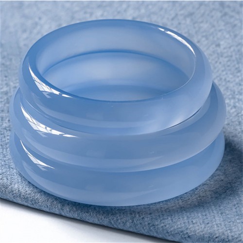 Blue Chalcedony Emotional Balance Bracelet Blue Chalcedony Emotional Balance Bracelet