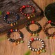 Swallowing Beast Cinnabar Bead Bracelet