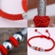 925 Sterling Silver Lucky Bead Protection Bracelet