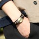 12 Constellations Hematite Leather Bracelet 12 Constellations Hematite Leather Bracelet