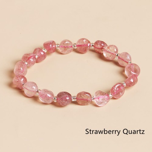 Irregular Shape Stone Crystal Meditation Balance Bracelet Irregular Shape Stone Crystal Meditation Balance Bracelet