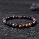 Purple Tiger Eye Protection Strength Bracelet