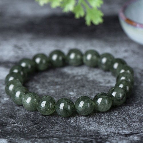 Natural Green Crystal Wealth Bracelet Natural Green Crystal Wealth Bracelet