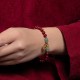 Cinnabar Green Aventurine Luck Blessing Bracelet