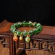 Gold Swallowing Beast Fluorescent Liuli Glass Success Bracelet Gold Swallowing Beast Fluorescent Liuli Glass Success Bracelet