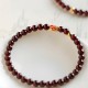 999 Gold Koi Fish Garnet Protection Bracelet 999 Gold Koi Fish Garnet Protection Bracelet