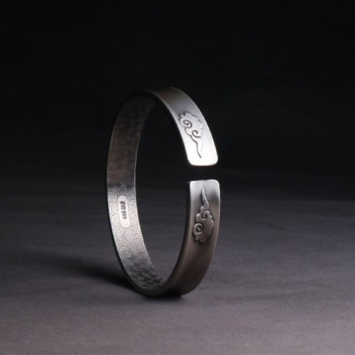 999 Sterling Silver Yin Yang Harmony Balance Bracelet 999 Sterling Silver Yin Yang Harmony Balance Bracelet