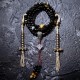 108 Mala Beads Gold Sheen Obsidian Wealth Bracelet 108 Mala Beads Gold Sheen Obsidian Wealth Bracelet