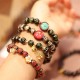 Swallowing Beast Family Wealth Thangka Bracelet