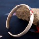 999 Sterling Silver Koi Fish Luck Cuff Bangle 999 Sterling Silver Koi Fish Luck Cuff Bangle