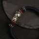 Sterling Silver Year of the Dragon Luck Rope Bracelet
