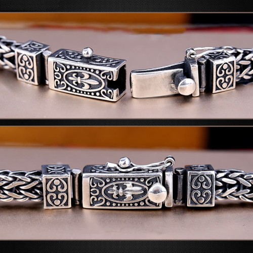 Retro Dragon Keel Braided Healing Bracelet