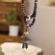 108 Mala Beads Dunhuang Bodhi Seed Dzi Bead Evil Spirits Bracelet 108 Mala Beads Dunhuang Bodhi Seed Dzi Bead Evil Spirits Bracelet