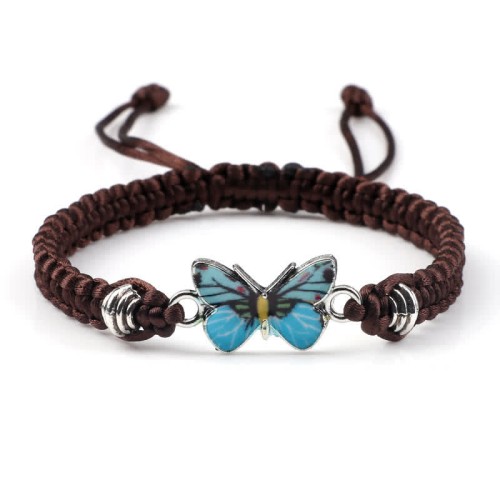 Butterfly Freedom Love Charm Bracelet