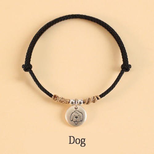 Handmade 999 Silver Year of the Dragon Luck Bracelet