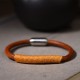 Tibetan Leather Five Elements Luck Braided Bracelet Tibetan Leather Five Elements Luck Braided Bracelet
