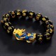 Feng Shui PiXiu Obsidian Wealth Bracelet