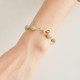 Gold Plated Hetian Jade Golden Rose Luck Bracelet Gold Plated Hetian Jade Golden Rose Luck Bracelet