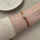999 Sterling Silver Persimmon Luck Braided Bracelet 999 Sterling Silver Persimmon Luck Braided Bracelet