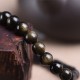 Gold Sheen Obsidian Black Tourmaline Wealth Bracelet Gold Sheen Obsidian Black Tourmaline Wealth Bracelet
