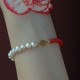14K Gold Plated Pearl Luck Red String Bracelet 14K Gold Plated Pearl Luck Red String Bracelet