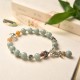 925 Silver Jade Amber PiXiu Success Bracelet 925 Silver Jade Amber PiXiu Success Bracelet