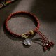 Sterling Silver Five Gods of Wealth Bracelet