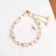 Green Aventurine Pearl Pink Crystal Luck Bracelet Green Aventurine Pearl Pink Crystal Luck Bracelet