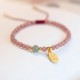 Strawberry Quartz Garnet Jade Fortune Healing Bracelet Strawberry Quartz Garnet Jade Fortune Healing Bracelet